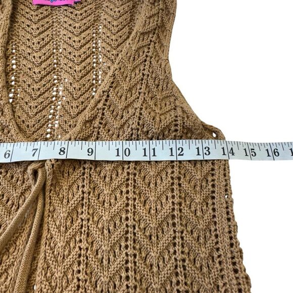 Edikted Sadiee Split Front Knit Top Size Small - Picture 8 of 10